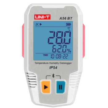 A56 BT rejestrator temperatury i wilgotności Bluetooth IP54 UNI-T