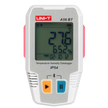 A56 BT rejestrator temperatury i wilgotności Bluetooth IP54 UNI-T