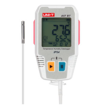 A57 BT rejestrator temperatury i wilgotności Bluetooth IP54 UNI-T