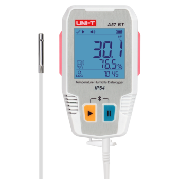 A57 BT rejestrator temperatury i wilgotności Bluetooth IP54 UNI-T