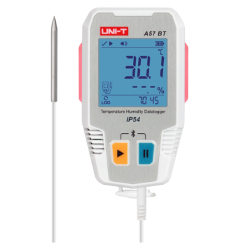 A57 BT rejestrator temperatury i wilgotności Bluetooth IP54 UNI-T
