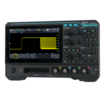 MSO1154HD oscyloskop cyfrowy 4x150 MHz 2.5GSa/s 12-bitów z 16 kanałowym analizatorem stanów logicznych UniT