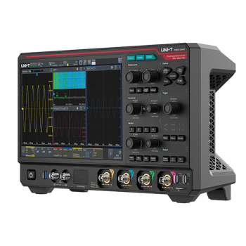 MSO5034HD Oscyloskop cyfrowy 4x350MHz 5GSa/s 12 bitów z 16 kanałowym analizatorem stanów logicznych Uni-T