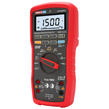 UT197PV multimetr cyfrowy 2500V DC 1500V AC Solar Pro do fotowoltaiki UNI-T