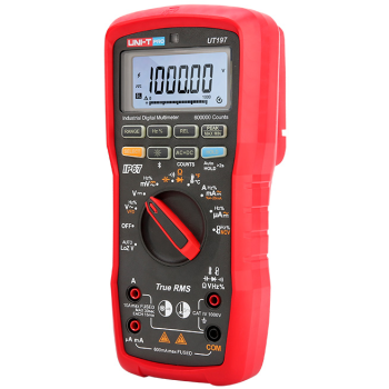 UT197 przemysłowy cyfrowy miernik TrueRMS 1000V 10A Uni-T