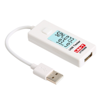 UT658B tester gniazd USB napięcia i prądu UNI-T